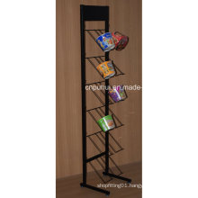 Metal Floor Standing Biscuits Display Stand (PHY1066F)